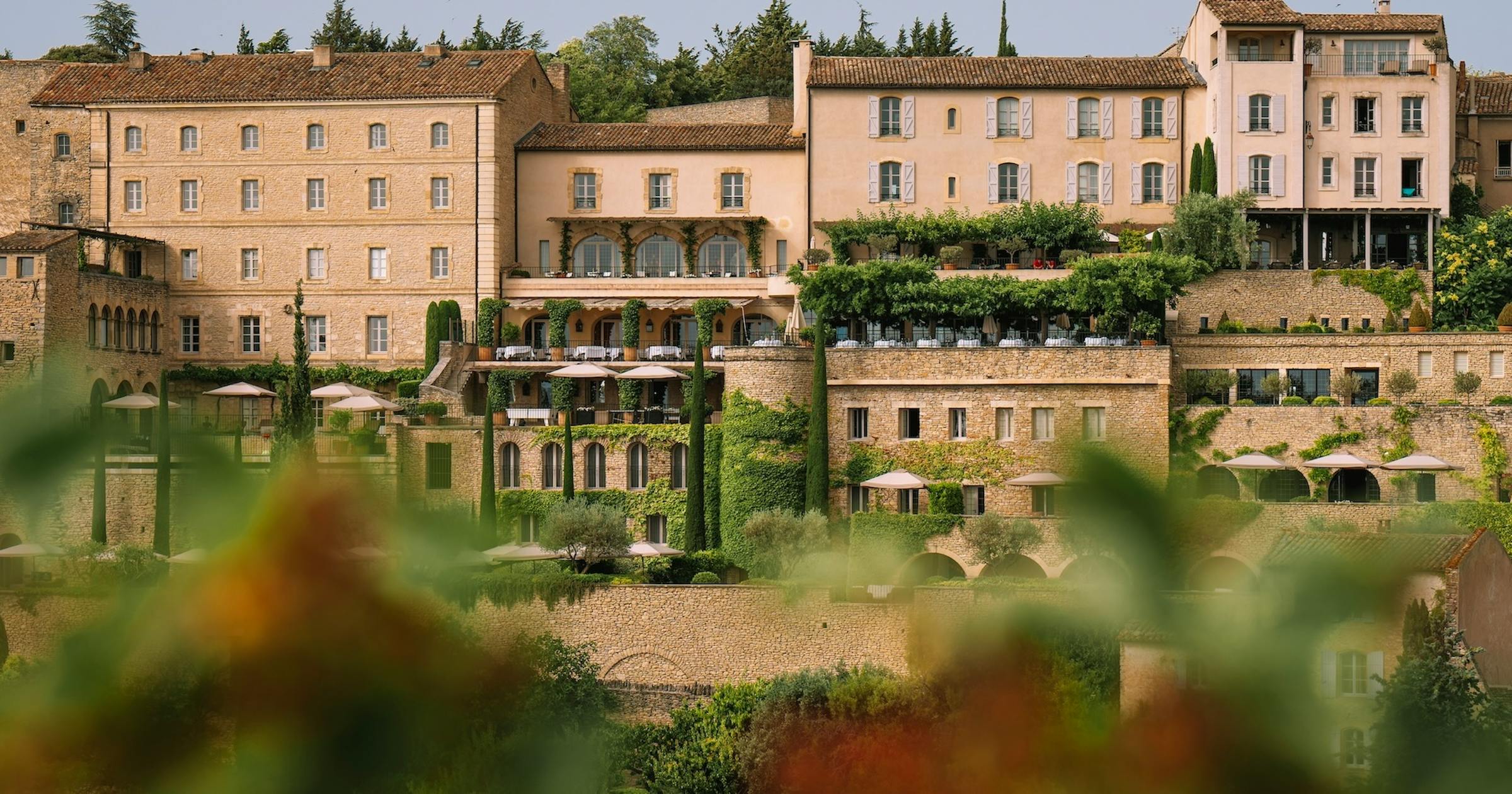 A hilltop Provençal palace in Gordes