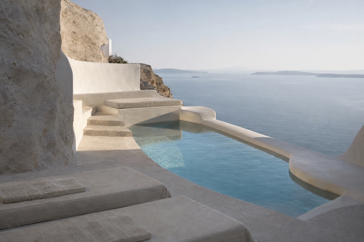 Kalesma Mykonos overlooking the Aegean Sea