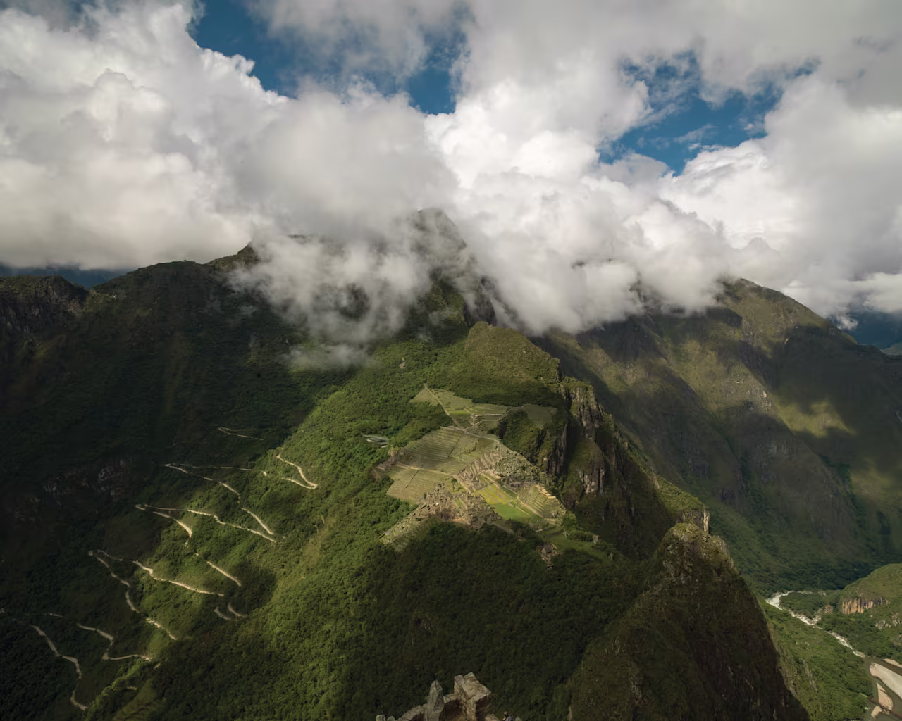 Rio Sagrado set within the Sacred Valley landscape